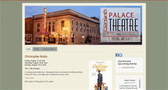 Desktop Screenshot of palacetheatre.us